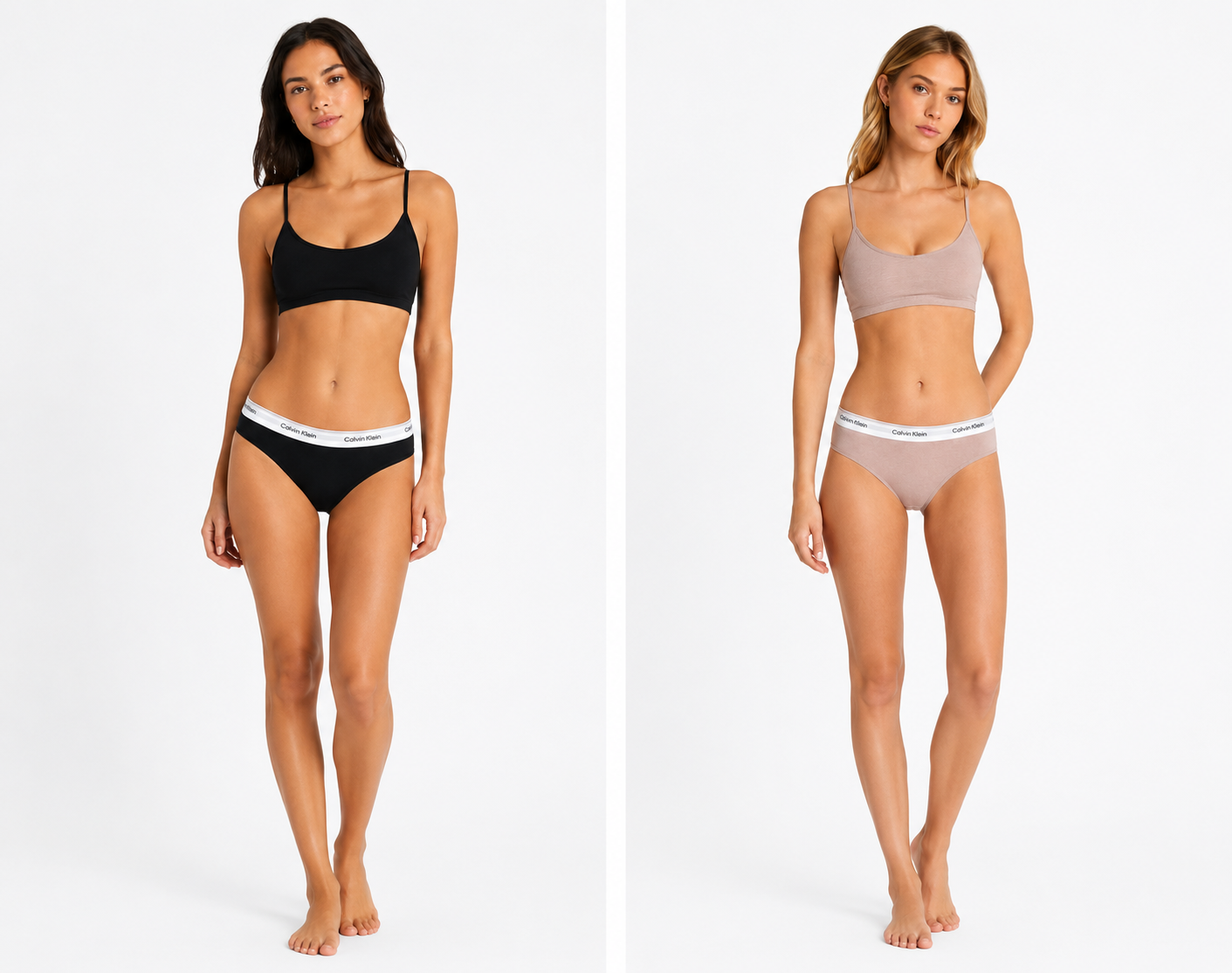 CK THONG 3PK BLACK/SNOW HEATHER/FRESH TAUPE