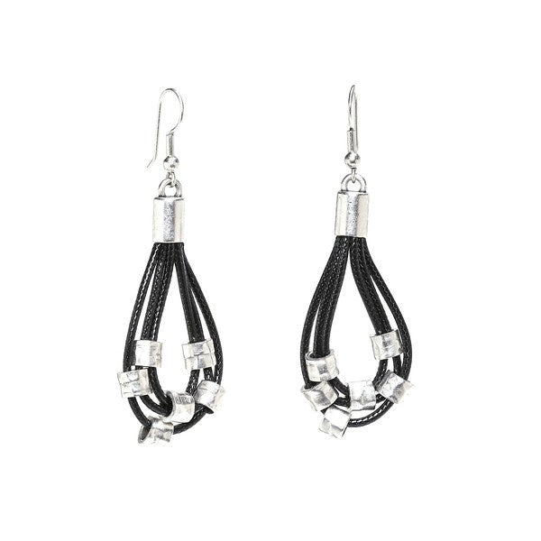 Black Chain Earrings