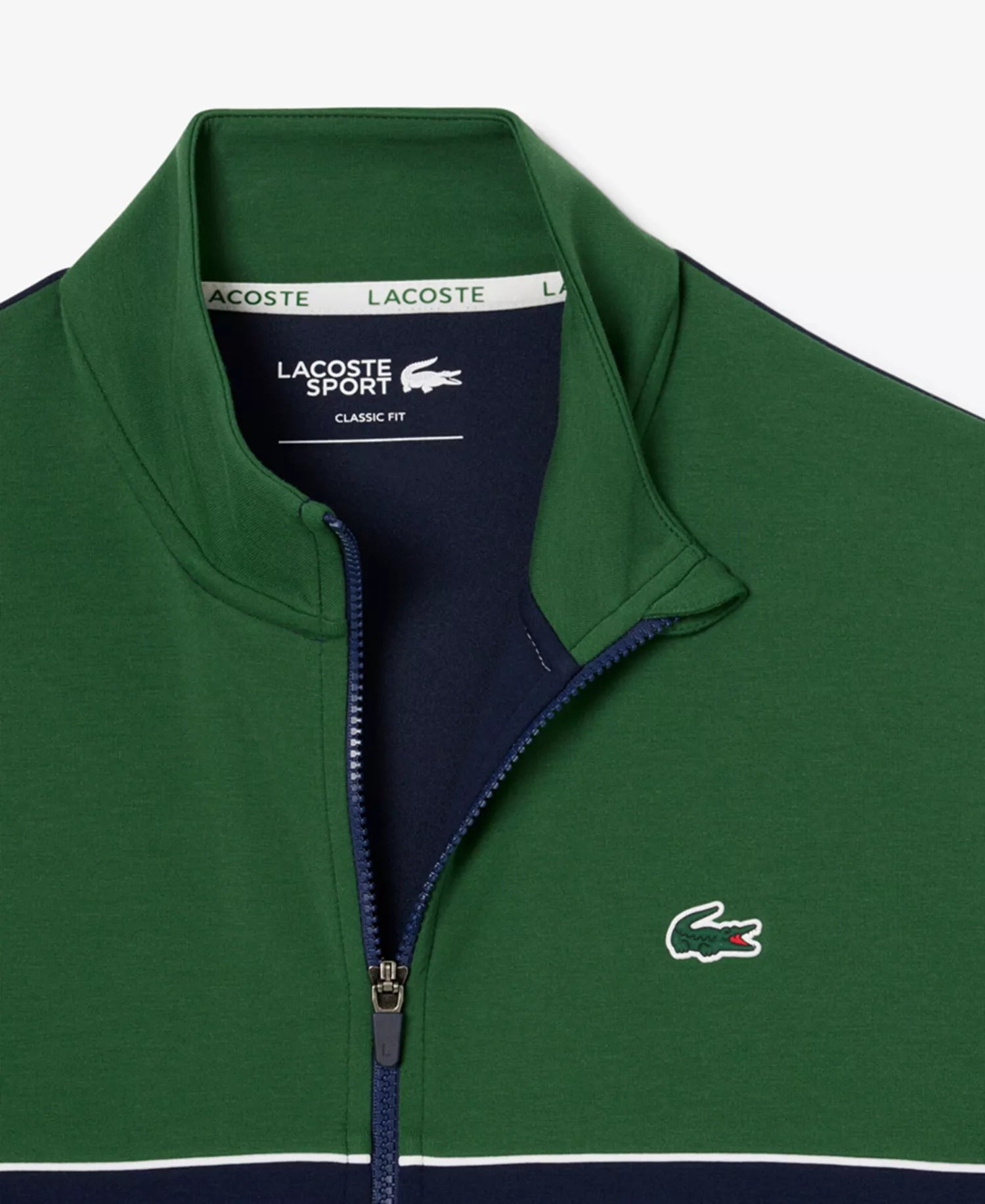 Lacoste Men's Zip-Up Long Sleeves Sweatshirt