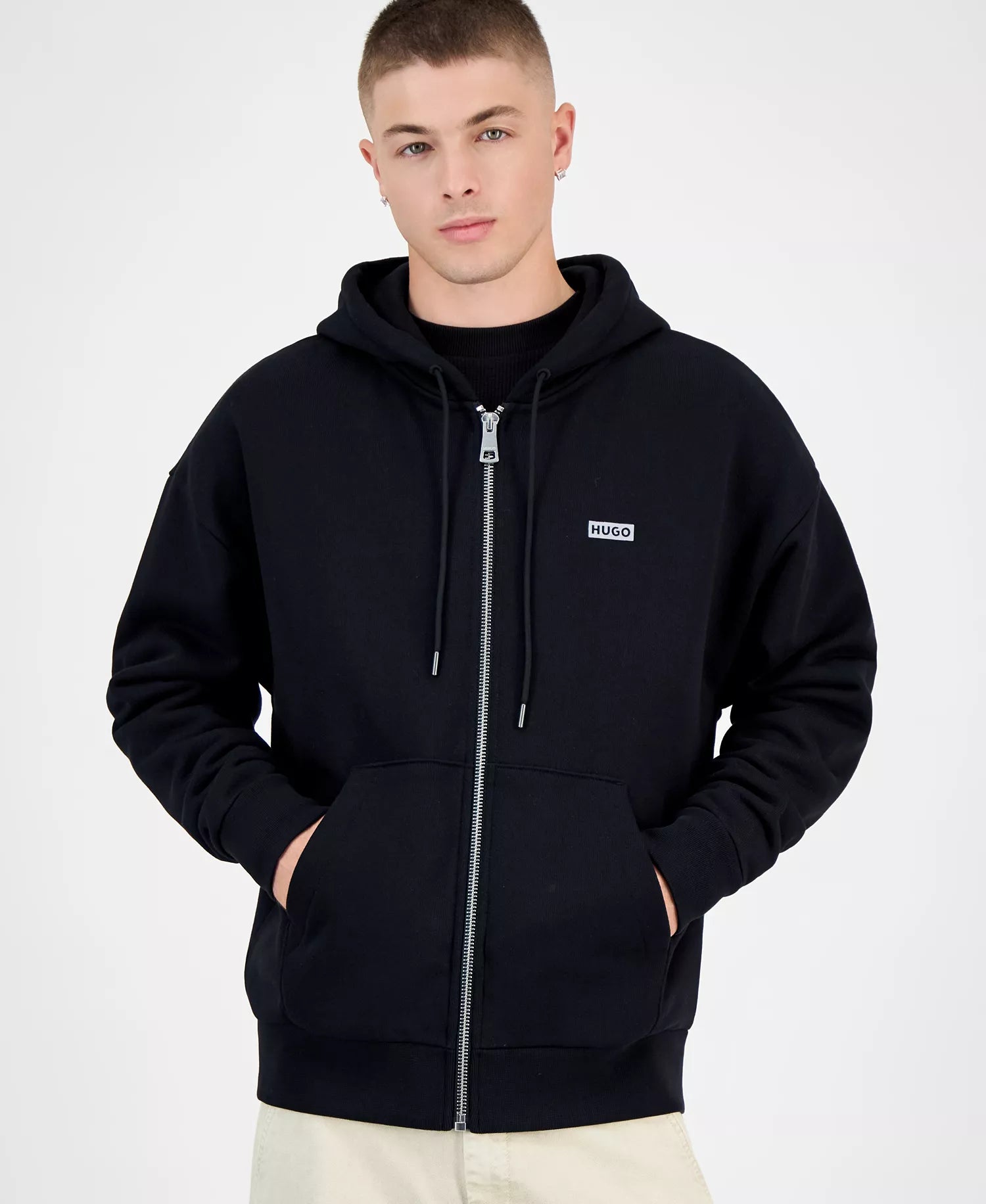 Hugo Boss Men's Nazardo Long-Sleeve Logo Hoodie
