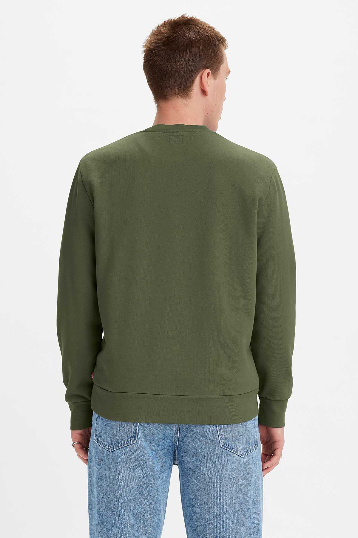 Standard Fit Graphic Crewneck Sweatshirt