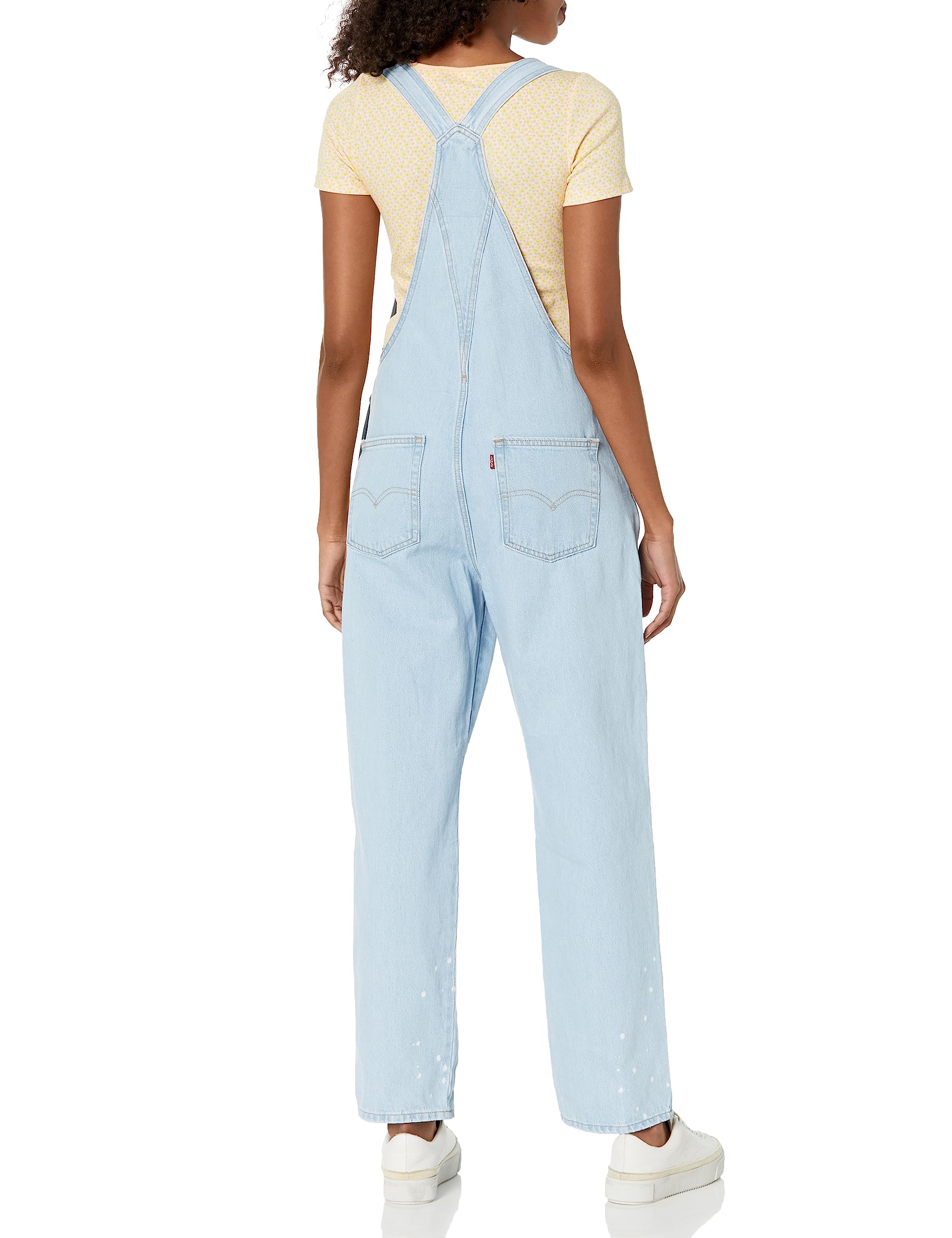 Women's Vintage Overalls In Stone Shadow