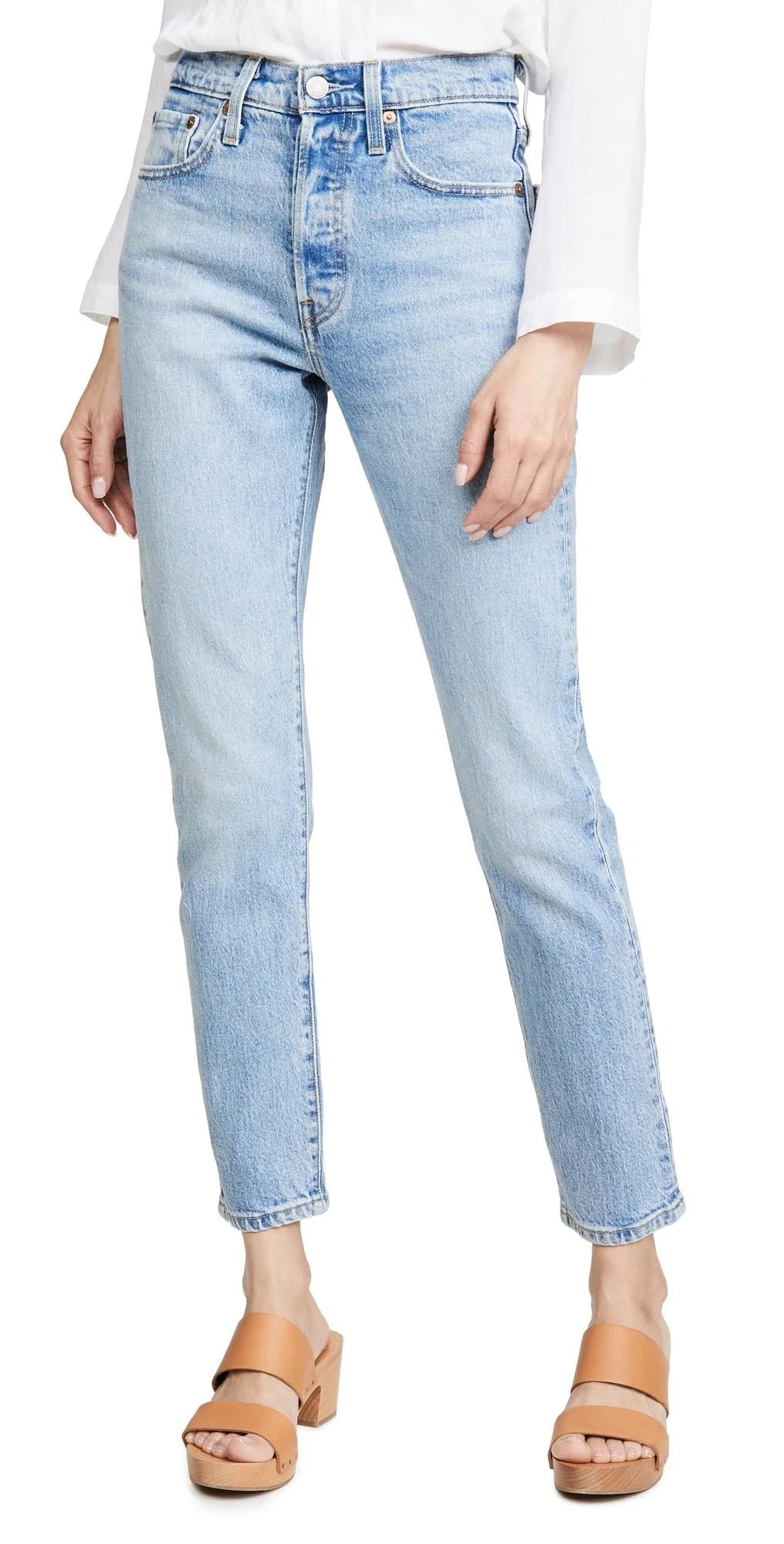 501 Women's Light Wash Skinny Jeans