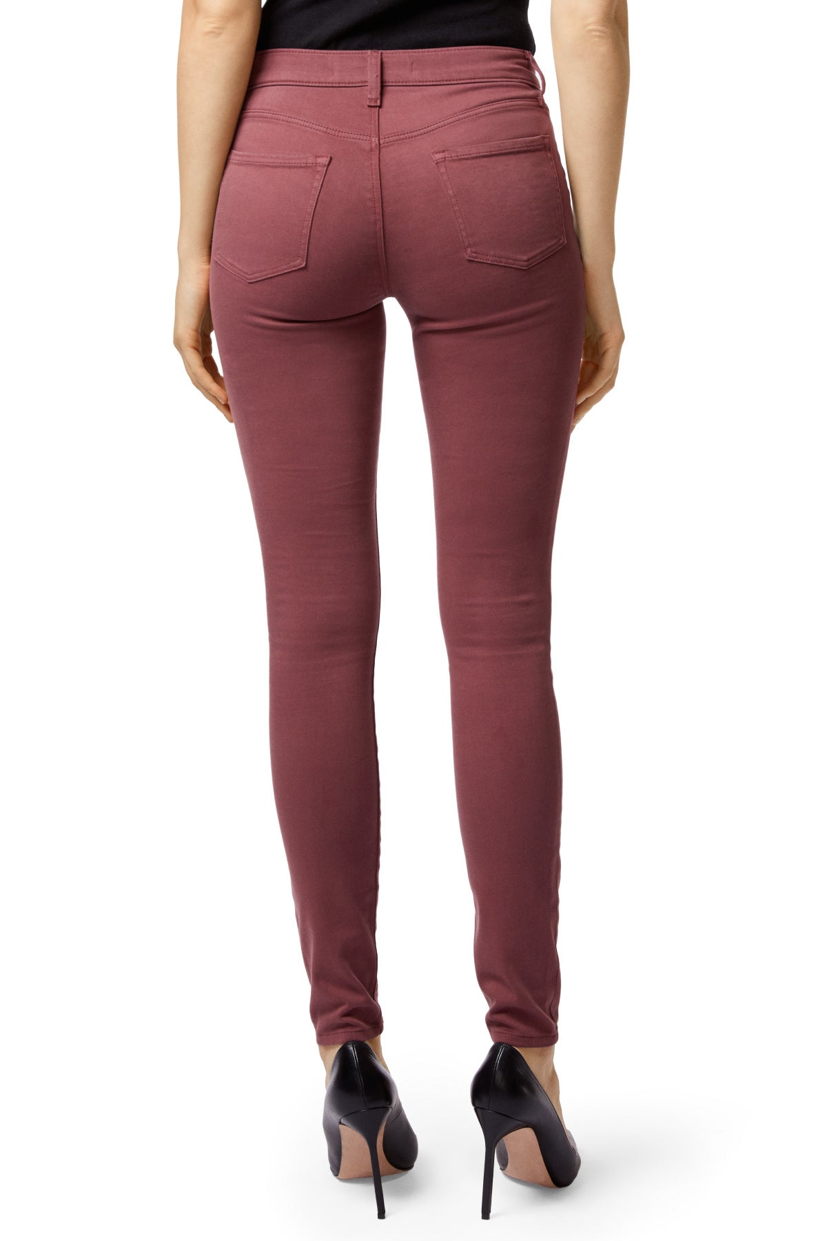 j brand, denim, j brand denim, womens, mid rise, skinny, mauve
