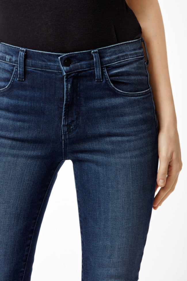 j brand, denim, womens denim, womens, blue, suede, skinny, highrise