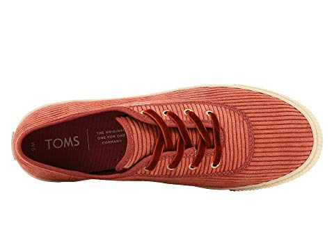 womens, sneakers, toms, lace up, red
