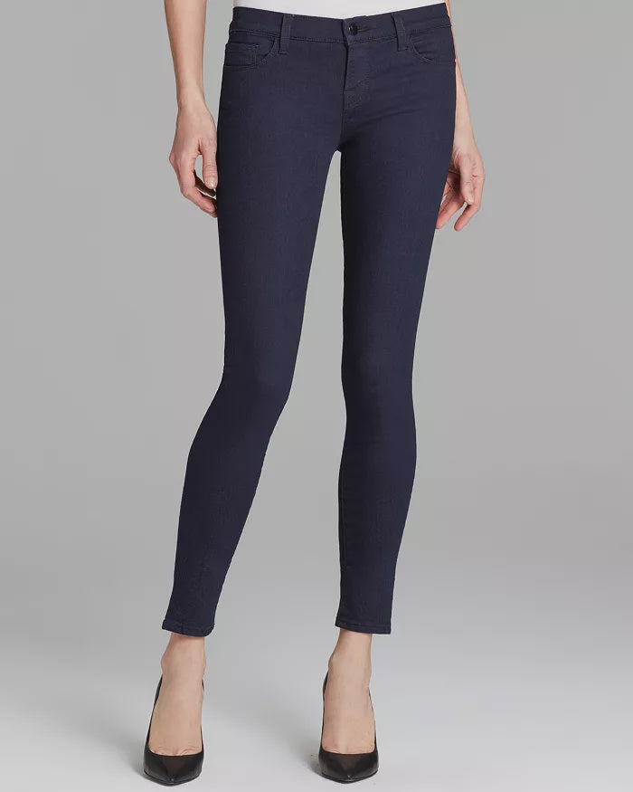 Low Waist 10'Leg Opening Lapis Jeans