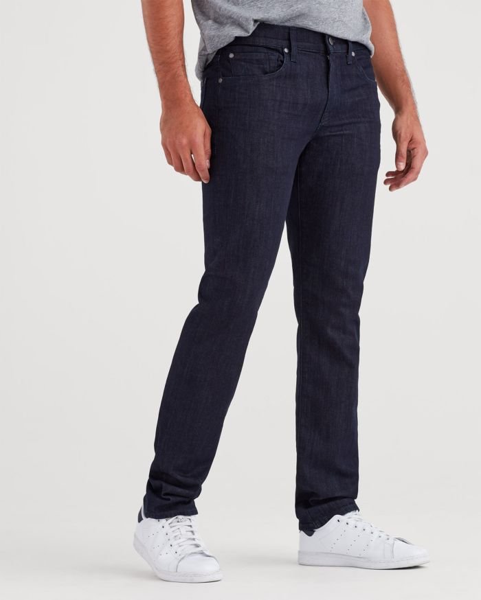sevens, seven for all mankind, mens denim, sevens denim, denim, mens, luxe performance, 7s, straight, dark wash, comfort