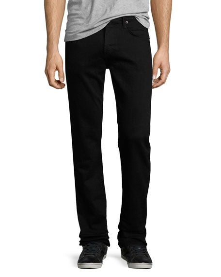 Kane Straight Fit Black Jeans