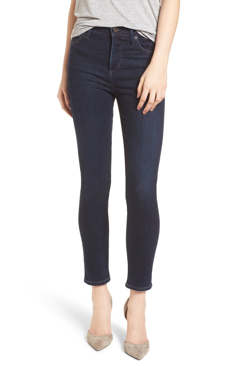 citizens, women, denim, womens denim, high rise, dark wash