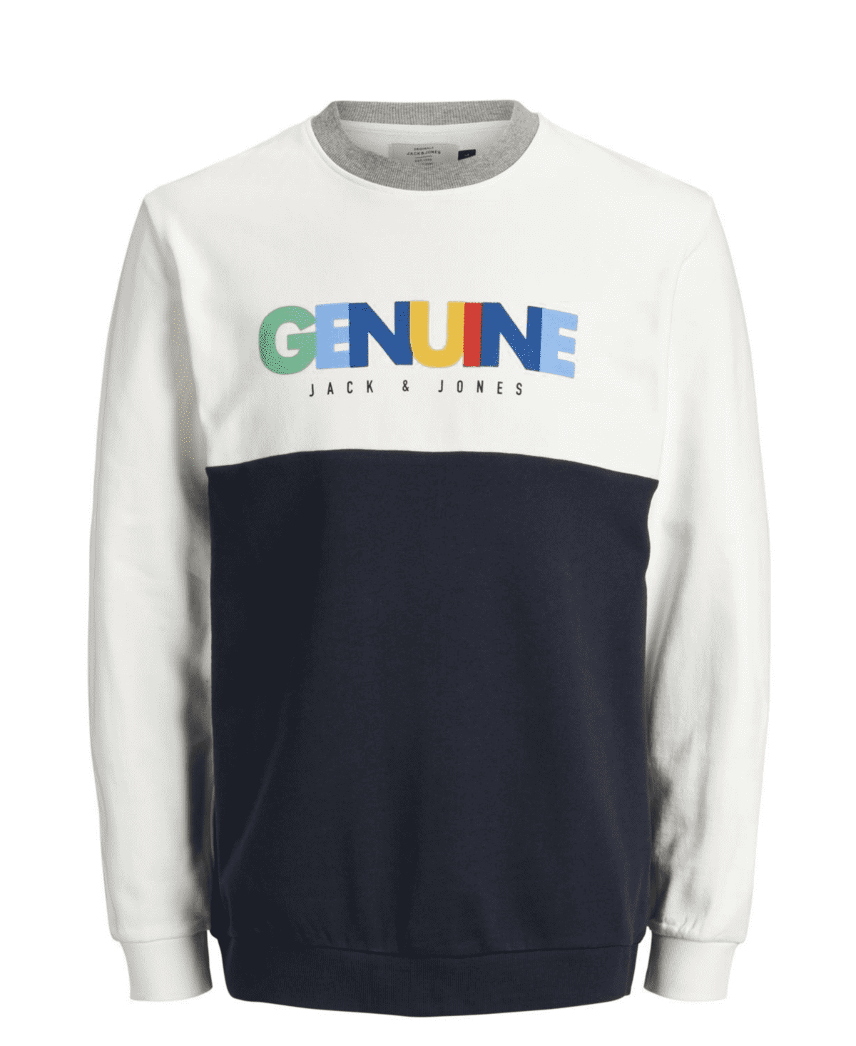 Jorrussel Crew Neck White Sweater