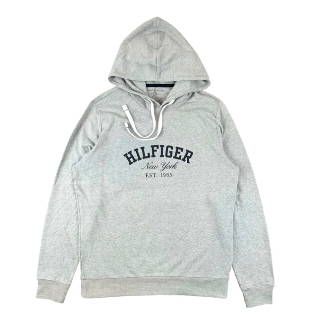 Tommy Hilfiger French Terry Heather Grey Hoodie