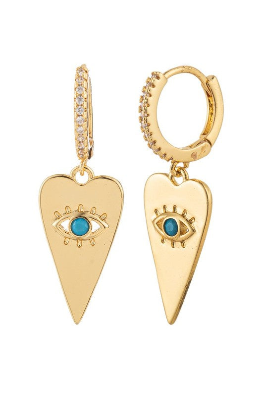Eye Heart Earrings