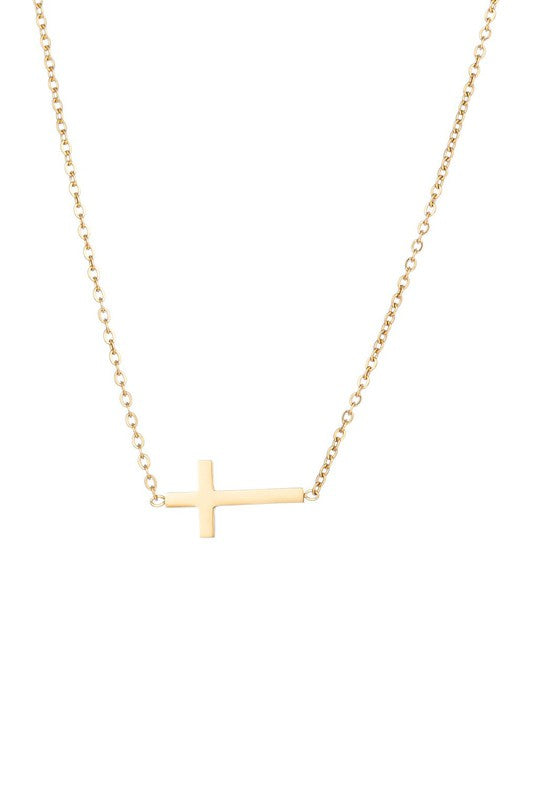 Taylor Cross Necklace