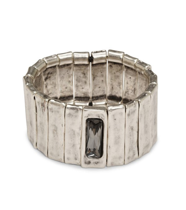 SILVER CRYSTAL BRACELETS