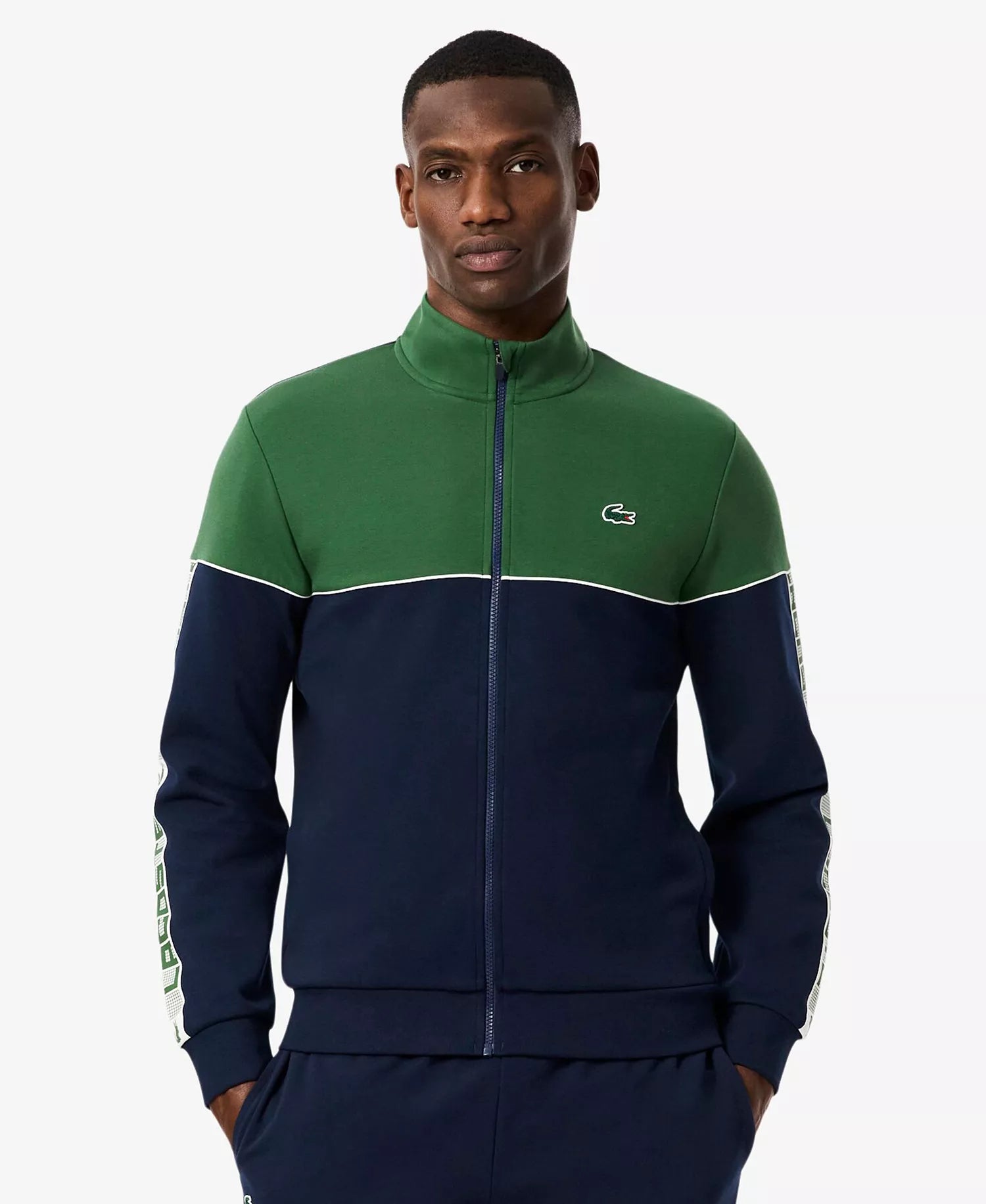 Lacoste Men's Zip-Up Long Sleeves Sweatshirt