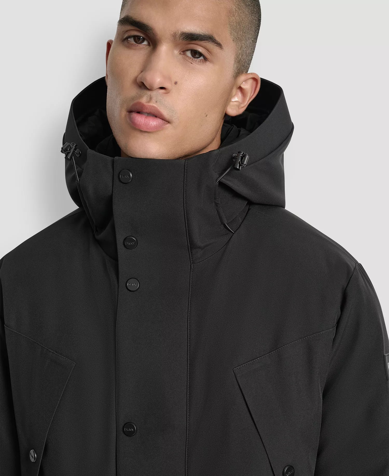 DKNY Men's Urban Hooded Parka Jacket