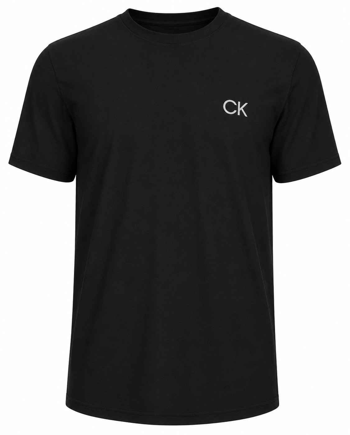 CK S/S GRAPHIC CREW NECK 4 IN BLACK