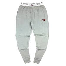Tommy Hilfiger French Terry Lounge Pants In Heather Grey