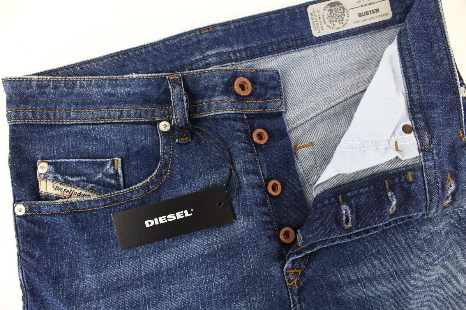 Buster Blue Trouser Jeans