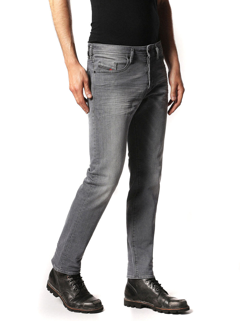 Buster Trousers Grey Denim Jeans