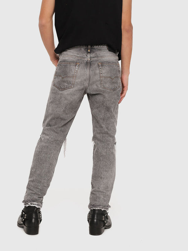 Diesel mharky l.32 trousers in black denim
