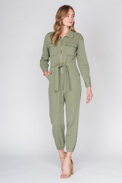 CARGO UTILITY DENIM FLIGHT SUIT