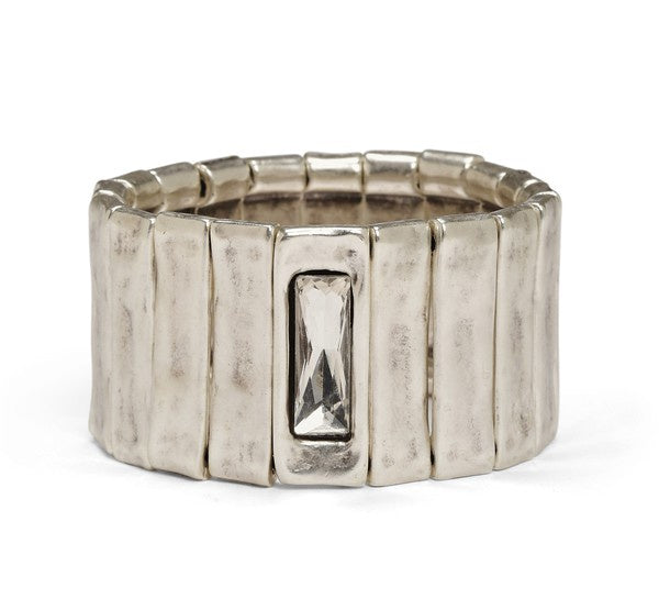 SILVER CRYSTAL BRACELETS