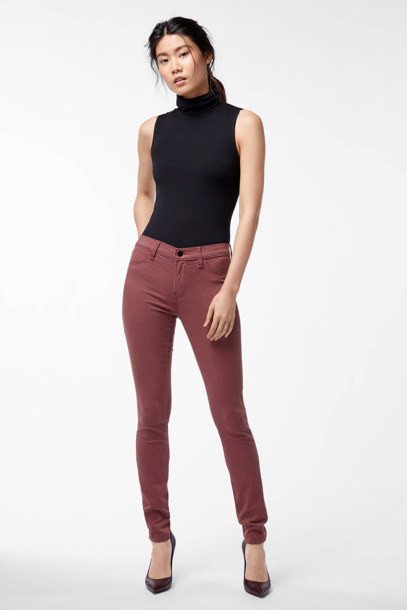 j brand, denim, j brand denim, womens, mid rise, skinny, mauve