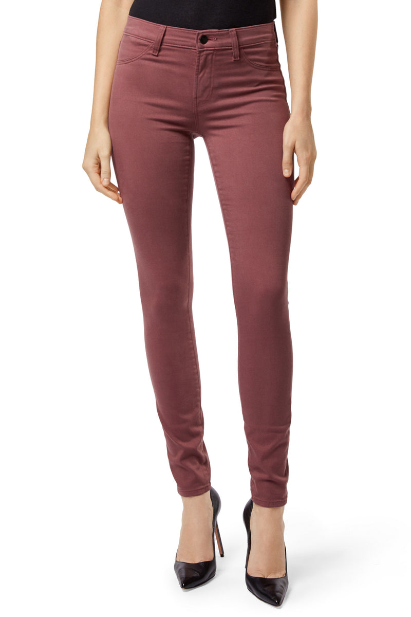 j brand, denim, j brand denim, womens, mid rise, skinny, mauve