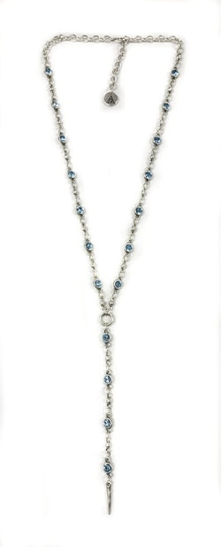 LONG CRYSTAL NECKLACE