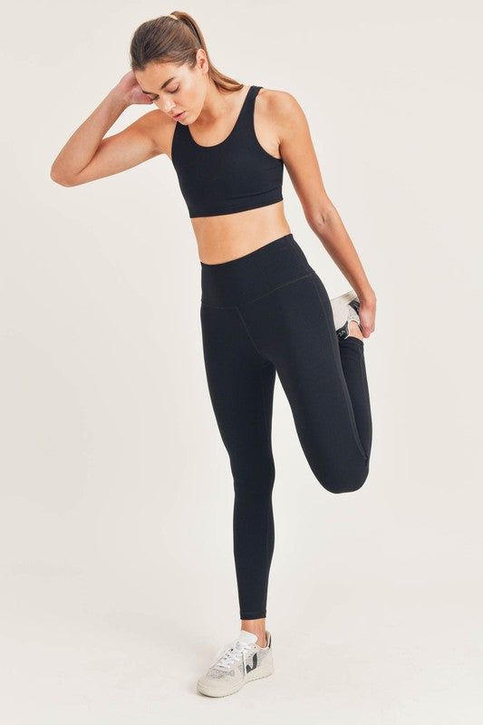 Mono B BRONZE - TACTEL-Lycra High-Impact Sports Bra