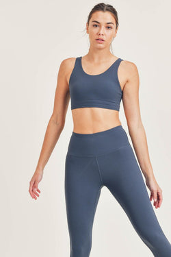 Mono B BRONZE - TACTEL-Lycra High-Impact Sports Bra