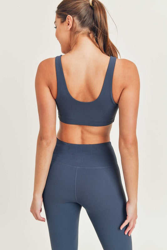 Mono B BRONZE - TACTEL-Lycra High-Impact Sports Bra