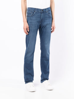 The Straight Tapered Leg Jeans
