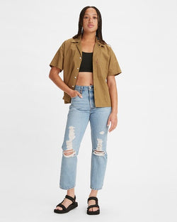 Levi's  Premium 501 Original Crop Jeans