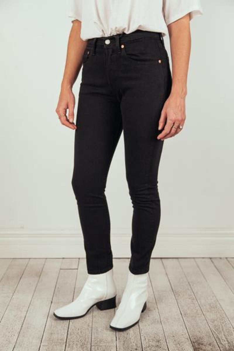 501® SKINNY WOMEN'S JEANS BLACK
