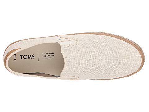 slip on, toms, sneakers, canvas, mens