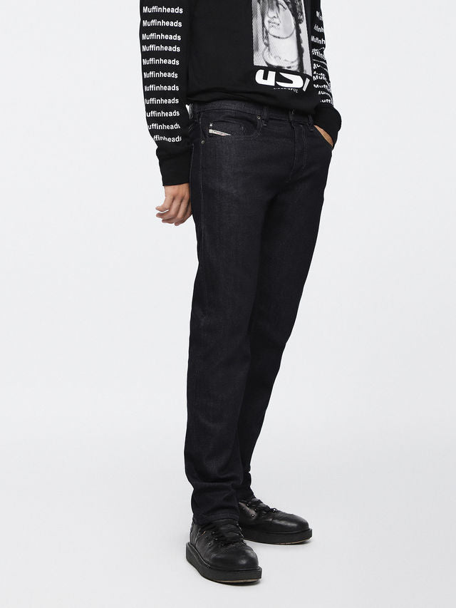 dark blue, regular waist, diesel denim, mens denim, men