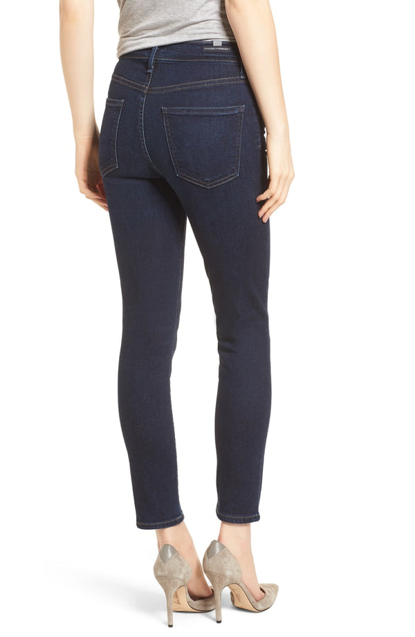 citizens, women, denim, womens denim, high rise, dark wash