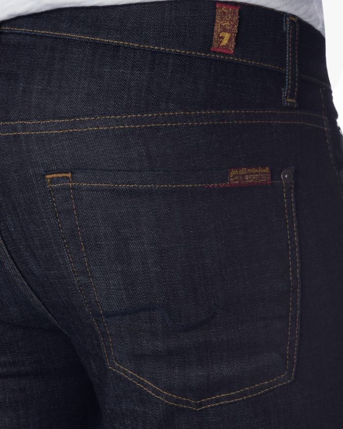 sevens, seven for all mankind, mens denim, sevens denim, denim, mens, straight, 7s, slim straight, dark wash