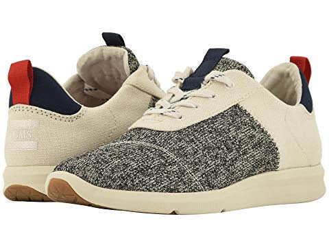womens, sneaker, toms, lace up, grey, white
