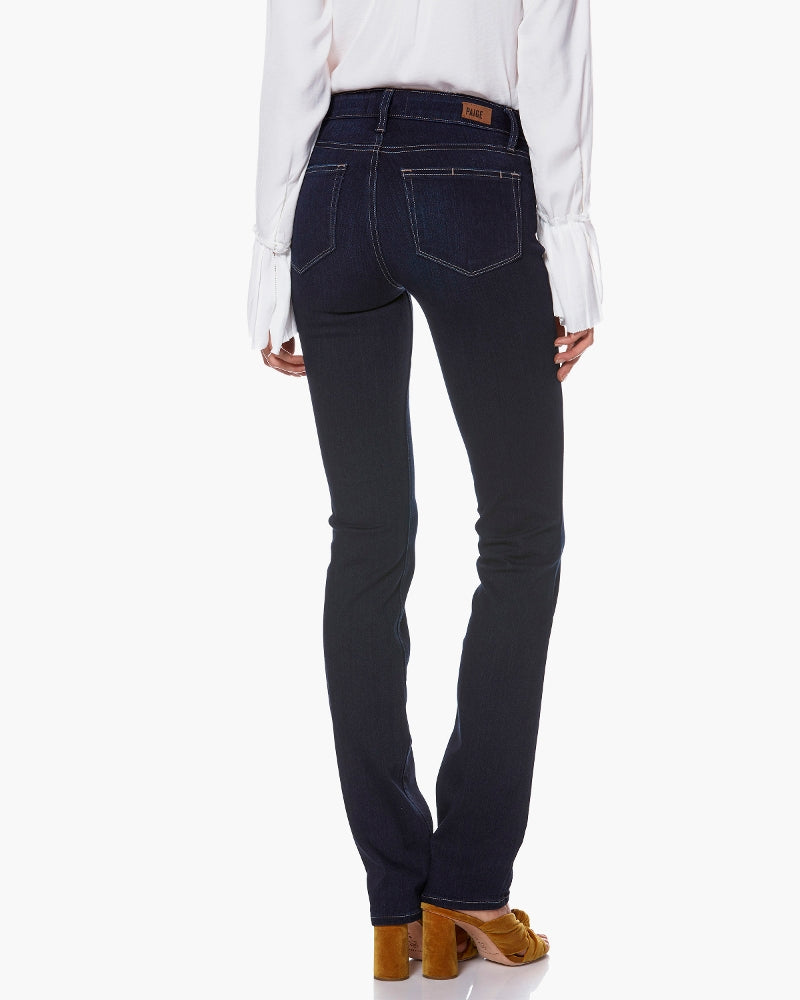 paige, paige women, paige denim, denim, womens denim, womens, jeans, mid rise, straight, dark wash