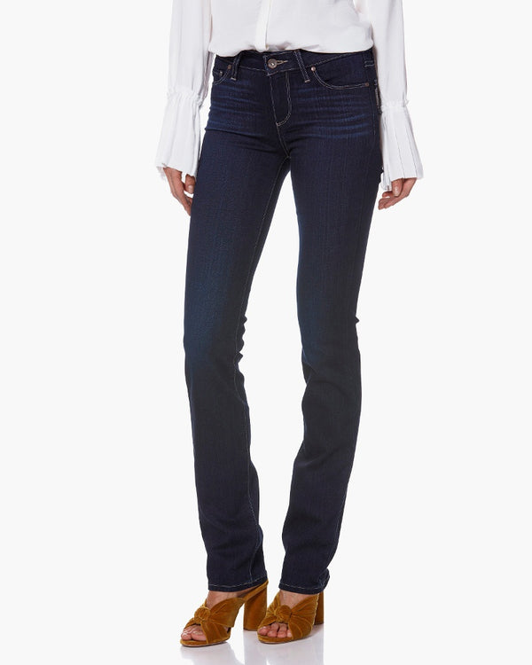 paige, paige women, paige denim, denim, womens denim, womens, jeans, mid rise, straight, dark wash